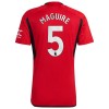 Maillot de Supporter Manchester United Maguire 5 Domicile 2023-24 Pour Homme